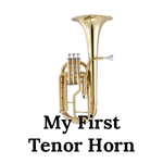 Image of the John Packer JP072 Tenor Horn and the text 'My First Tenor Horn'.