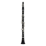 Image of the Yamaha YCL-255 Bb Clarinet and Yamaha logo.