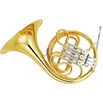 Image showing the Yamaha YHR-314 French Horn and Yamaha logo.
