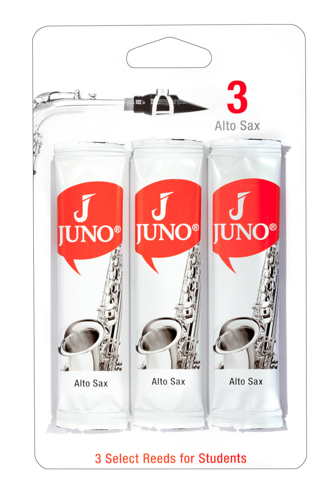 Juno Eb Alto Saxophone Reeds (Triple Pack)