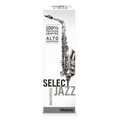 D'Addario Select Jazz Ebonite Eb Alto Sax Mouthpiece