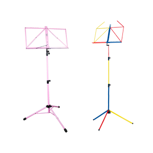 Pair of student music stands.