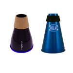 Image of a couple of tenor horn mutes.