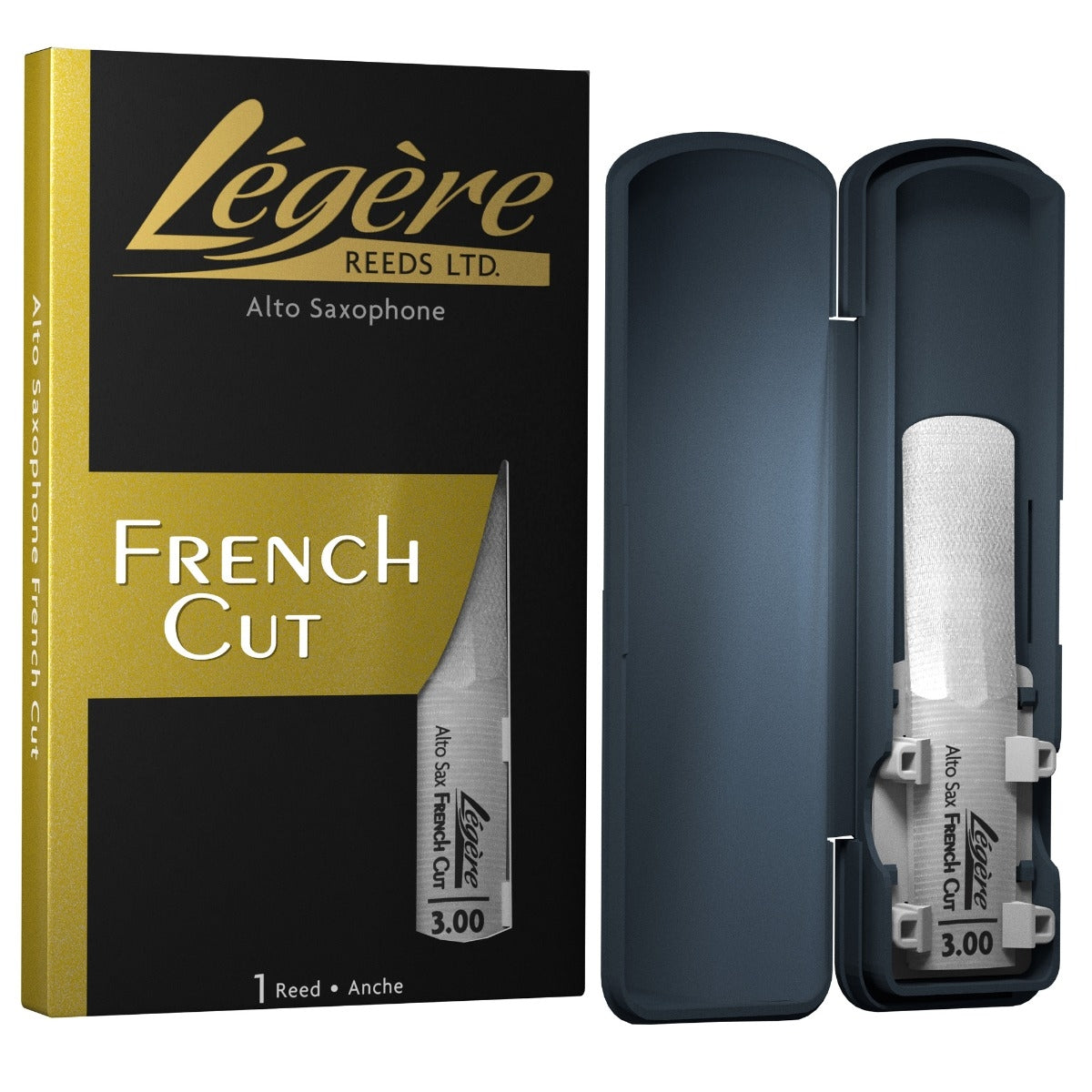 Legere Eb Alto Saxophone Reed French Cut John Packer