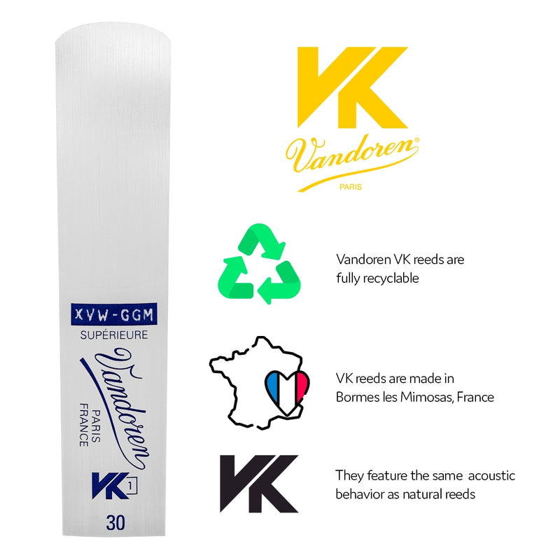 Vandoren VK1 Classic Synthetic Eb Alto Saxophone Reed