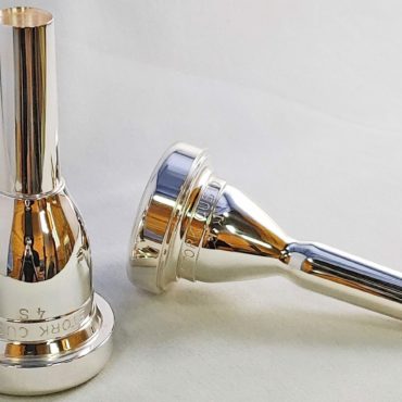 Bocchino Per Trombone Stork T2S In Argento, Peso Pesante, Gambo Grande, Sinfonico
