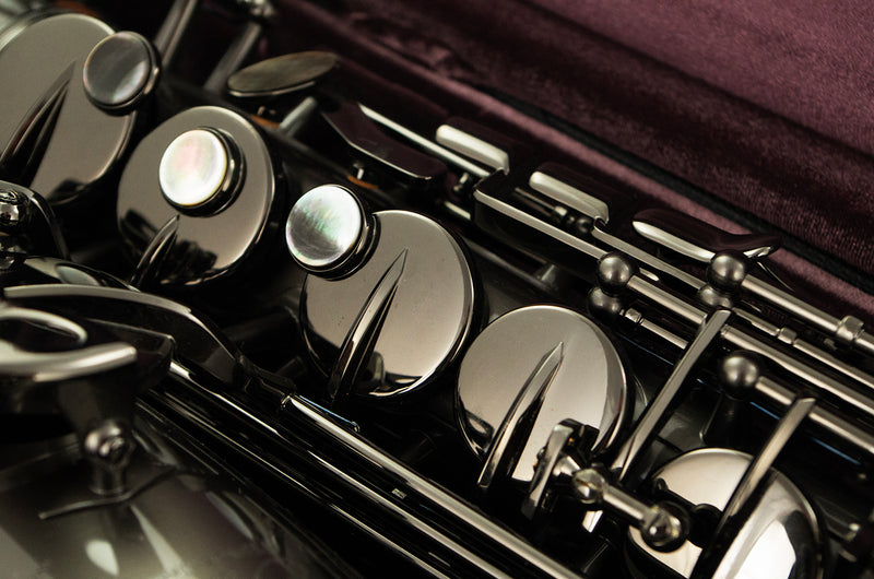 Pre-owned Trevor James SR Eb Alto Saxophone - Frosted Black