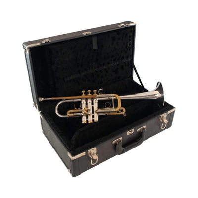 Pre-owned Hybrid C Trumpet Silverplate / Raw