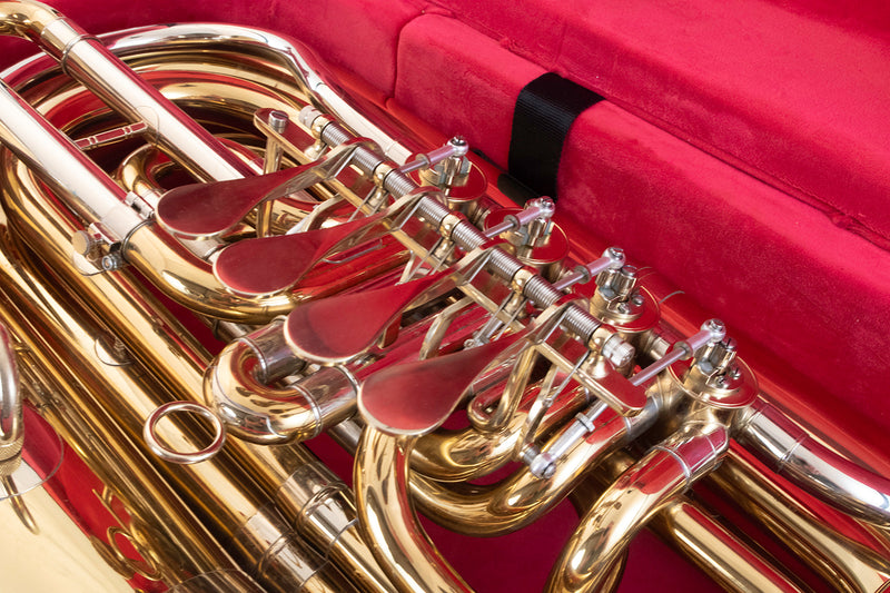 Pre-owned John Packer JP379B Sterling Bb Rotary Tuba