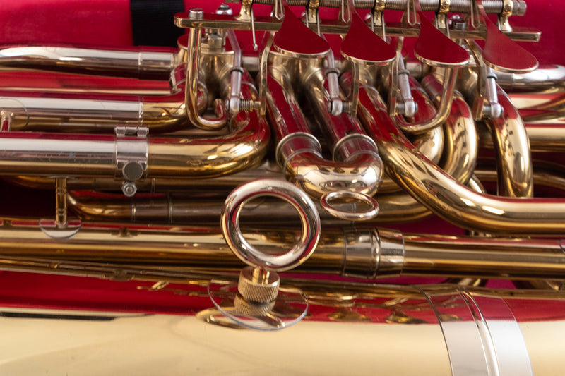 Pre-owned John Packer JP379B Sterling Bb Rotary Tuba
