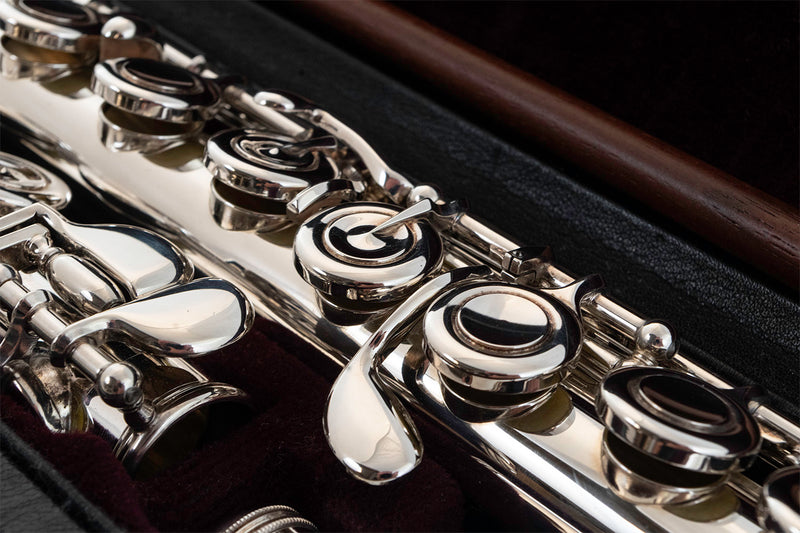 Pre-owned Yamaha YFL-514 Flute with Jack Moore .925 Headjoint