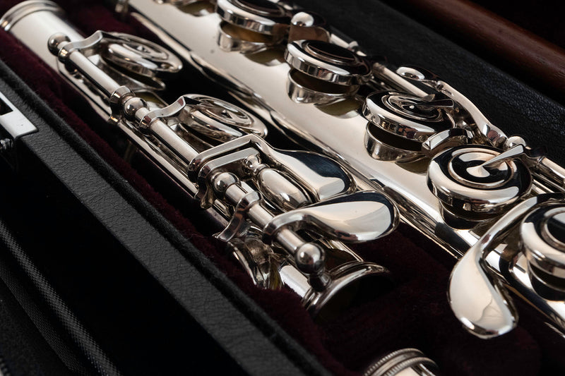 Pre-owned Yamaha YFL-514 Flute with Jack Moore .925 Headjoint