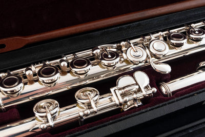 Pre-owned Yamaha YFL-514 Flute with Jack Moore .925 Headjoint