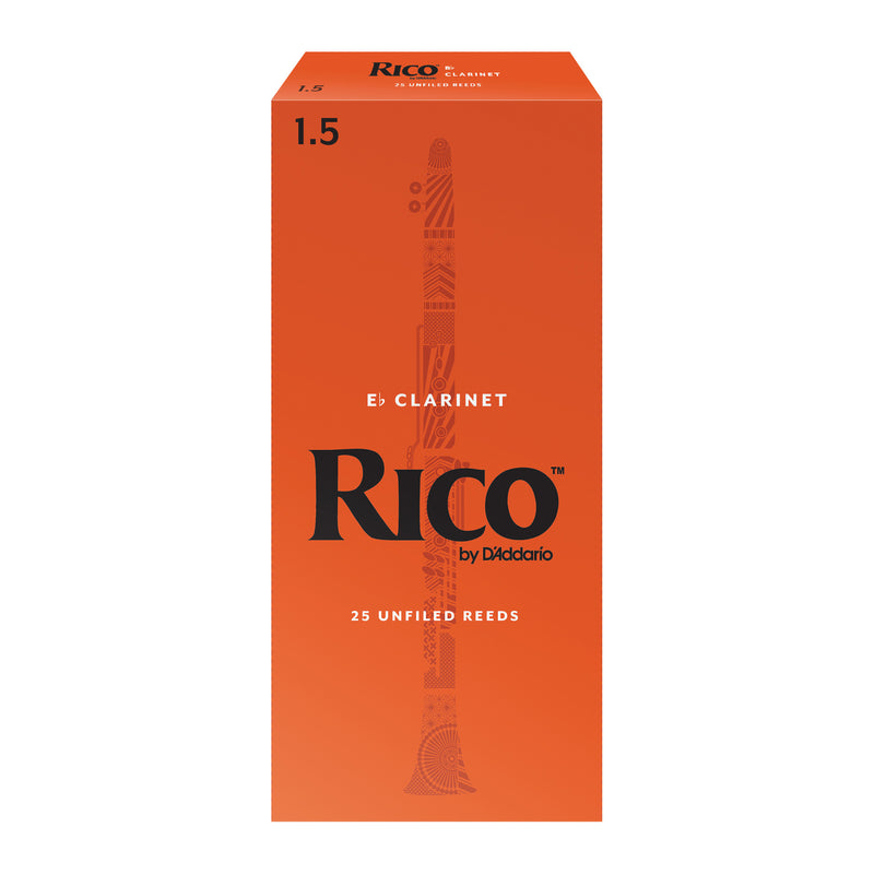 Rico Eb Clarinet Reeds Novapak (25 Pack)