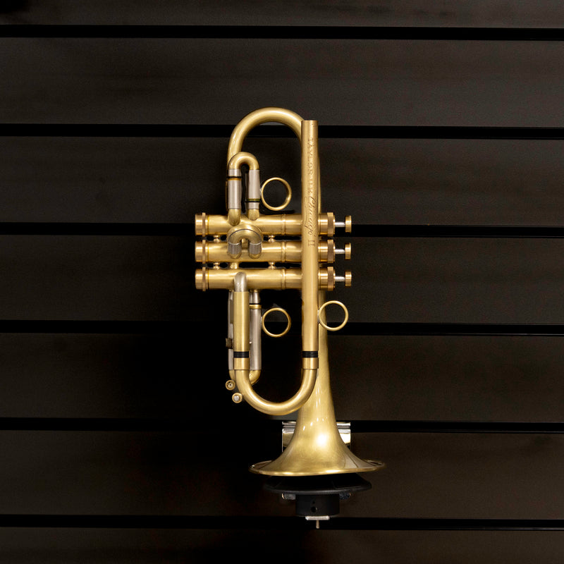 Pre-owned Taylor Chicago Eb Trumpet - Bauerfeind Valves