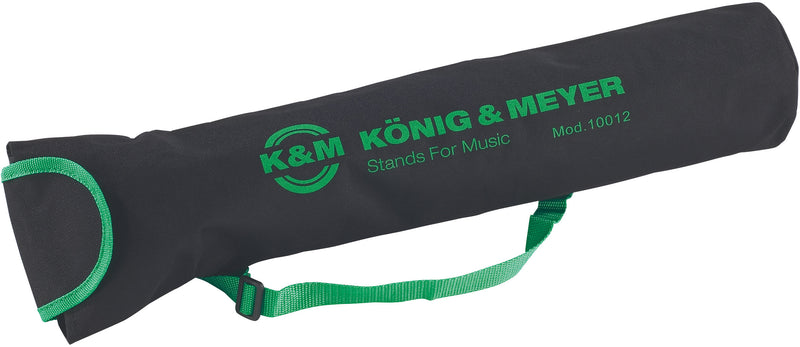 K&M Music Stand Carrying Case Black/Green