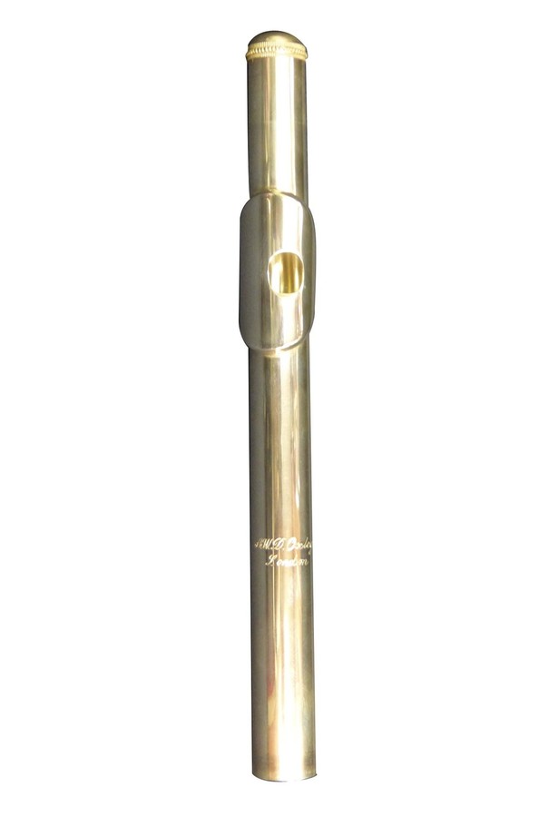Oxley Flute Headjoint - Handmade - With 9k Riser