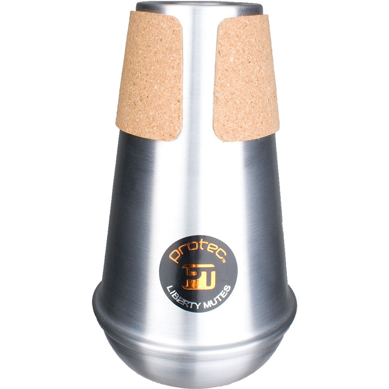 thumbnail image 2 of Protec Liberty Compact Practice Mute For Bass Trombone - Aluminum, Free-Blowing, Stores Inside Bell 2 of 14