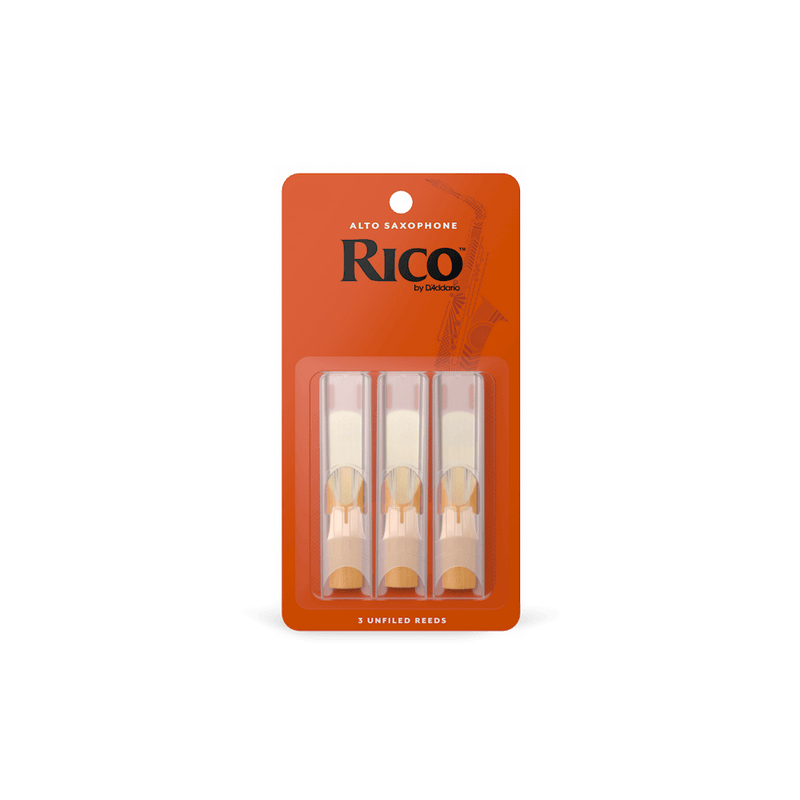 Rico Alto Saxophone Reeds (Triple Pack)