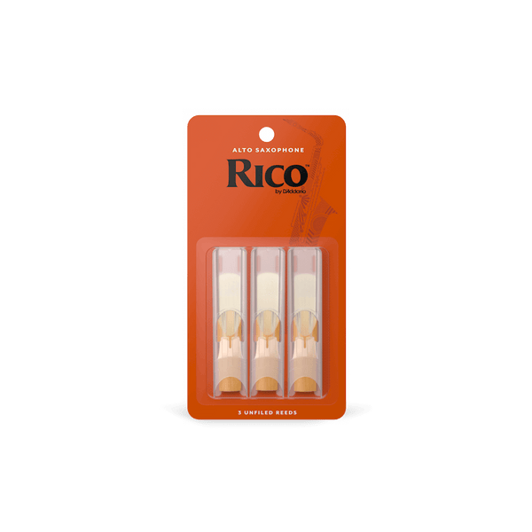 Rico Reserve Classic Alto Sax Reeds Strength 3.0 - 5-Pack Of Premium Cane Reeds