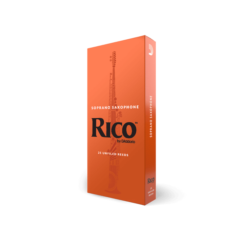 Rico Bb Soprano Saxophone Reeds Novapak (25 Pack)