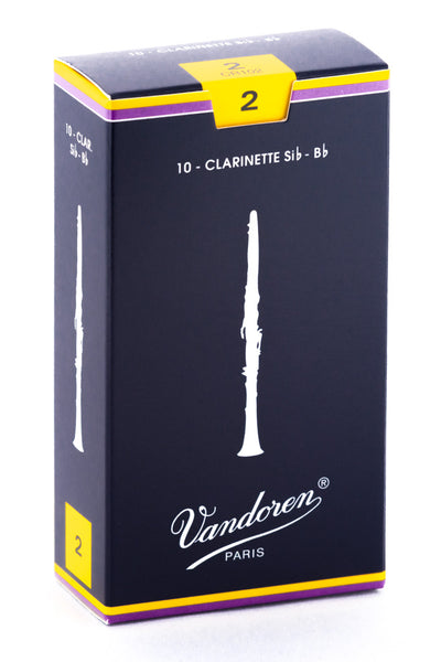 Vandoren Bb Clarinet Reeds (10 Pack)