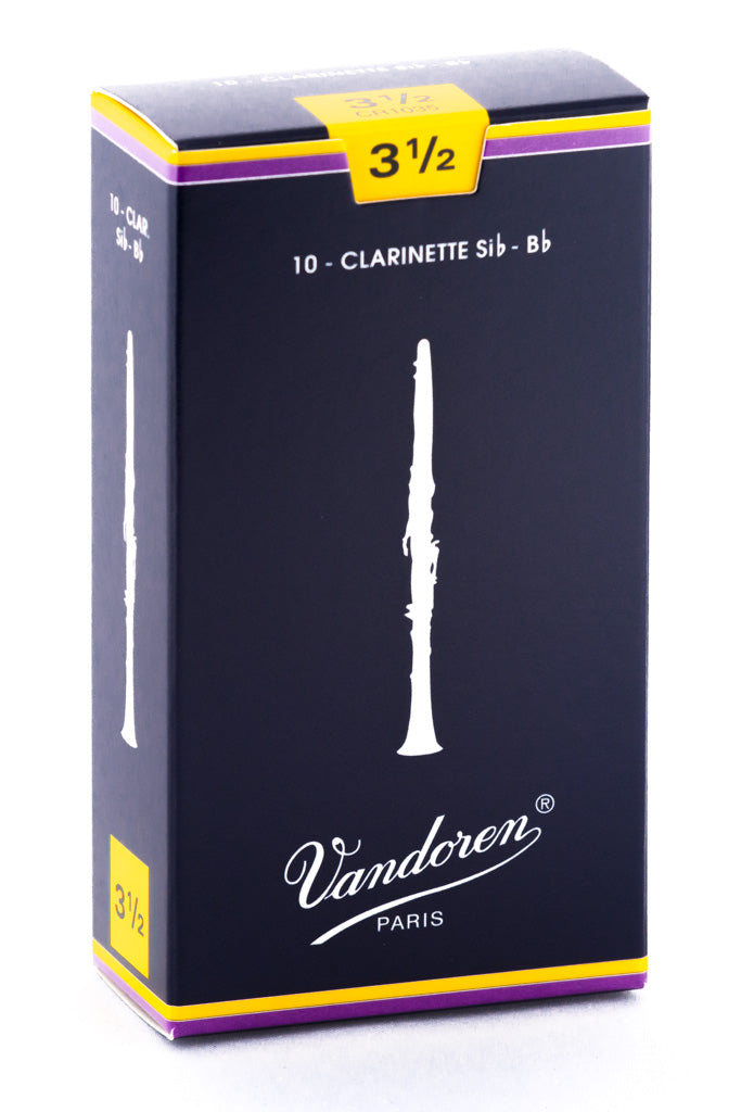 Vandoren Bb Clarinet Reeds (10 Pack)