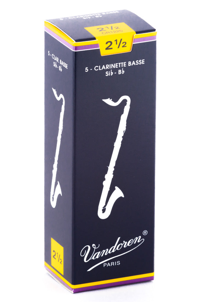 Vandoren Bass Clarinet Reeds (5 Pack)