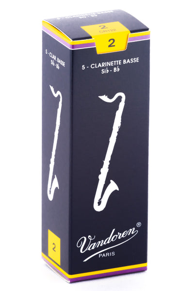 Vandoren Bass Clarinet Reeds (5 Pack)