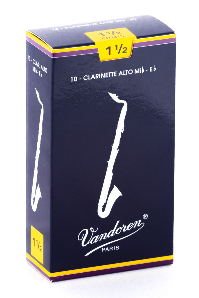 Vandoren Eb Alto Clarinet Reeds (10 Pack)