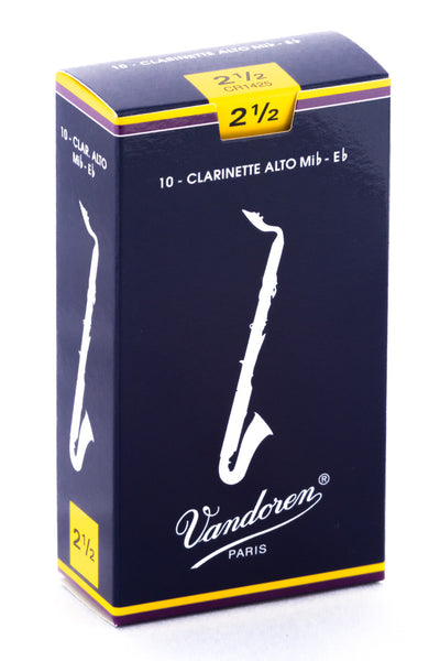 Vandoren Eb Alto Clarinet Reeds (10 Pack)