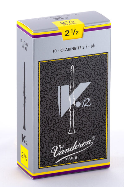Vandoren V12 Bb Clarinet Reeds (10 Pack)