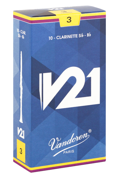 Vandoren V21 Bb Clarinet Reed (10 Pack)