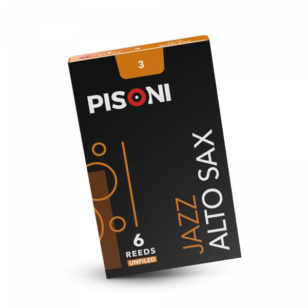 Pisoni Jazz Eb Alto Saxophone Reed (6 Pack)