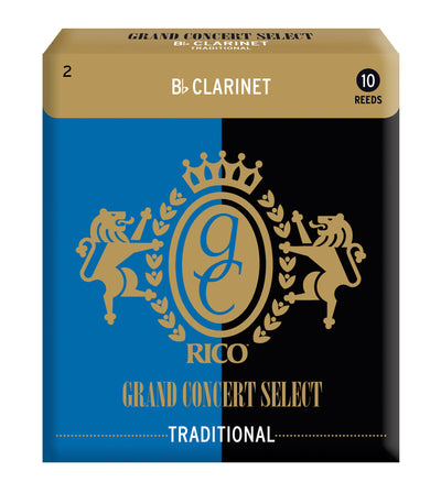 Grand Concert Select Bb Clarinet Traditional Reeds (10 Pack)