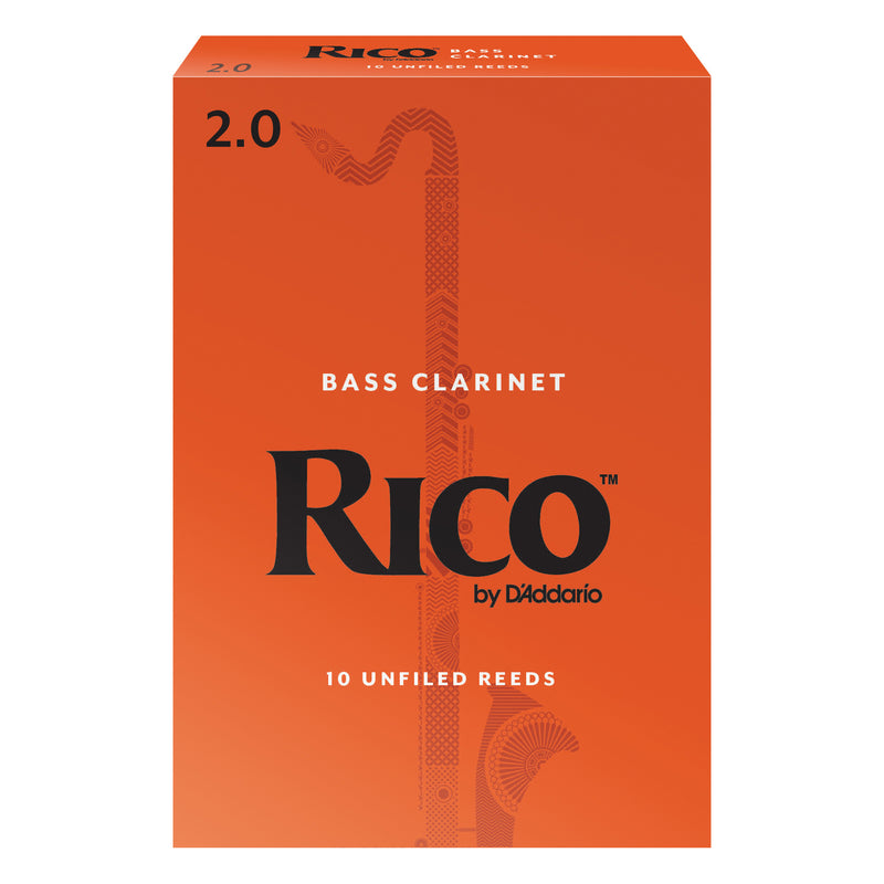 Rico Bass Clarinet Reeds (10 Pack)