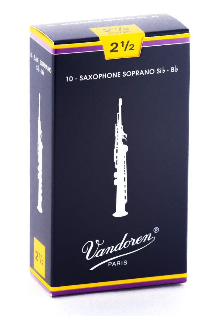 Vandoren Bb Soprano Saxophone Reed (10 Pack)