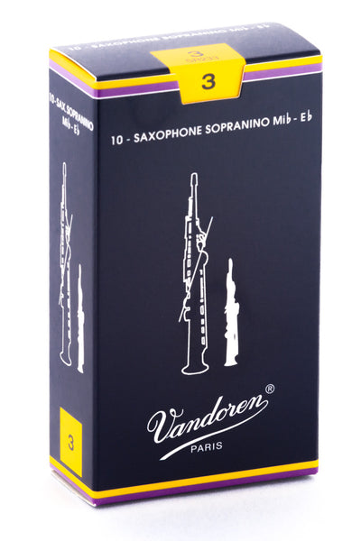 Vandoren Eb Sopranino Sax Reeds (10 Pack)