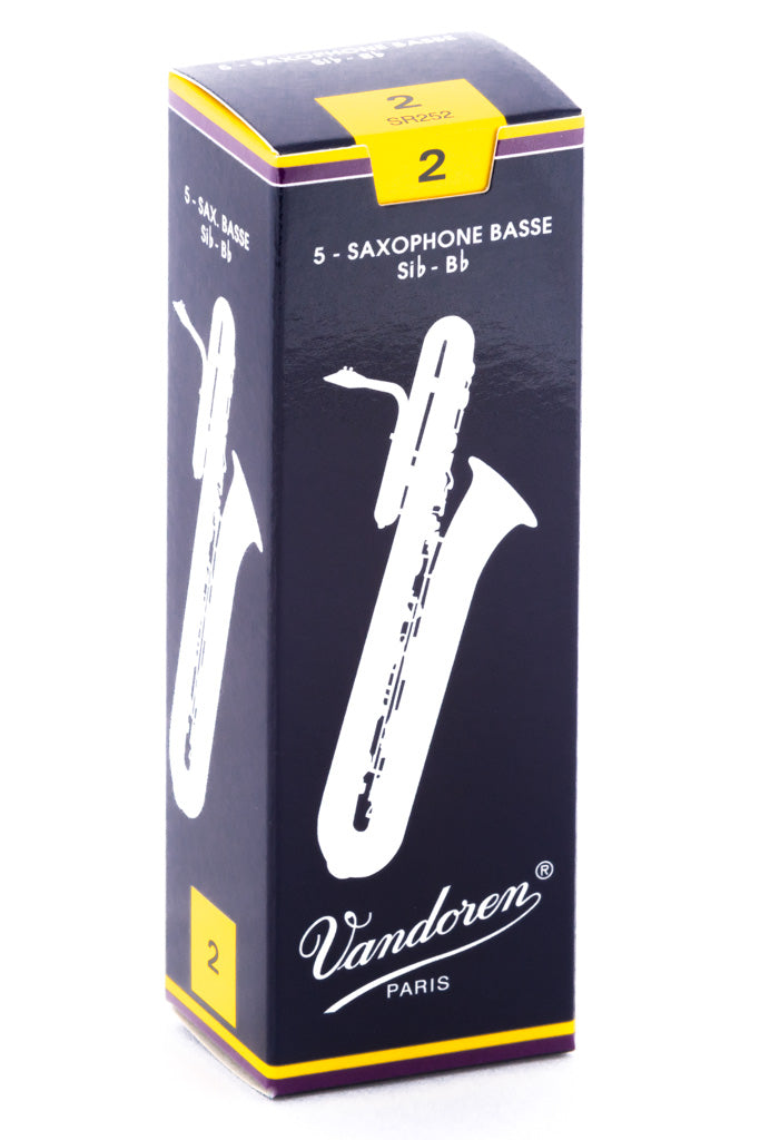 Vandoren Traditional Bass Saxophone Reeds (5 Pack)