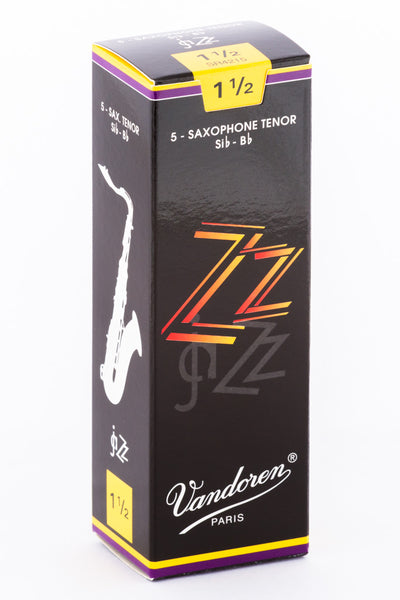 Vandoren ZZ Jazz Bb Tenor Saxophone Reeds (5 Pack)