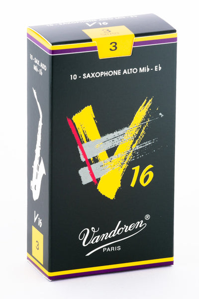 Vandoren V16 Eb Alto Saxophone Reeds (10 Pack)