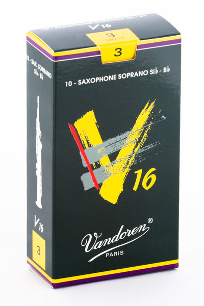 Vandoren V16 Bb Soprano Sax Reeds (10 Pack)