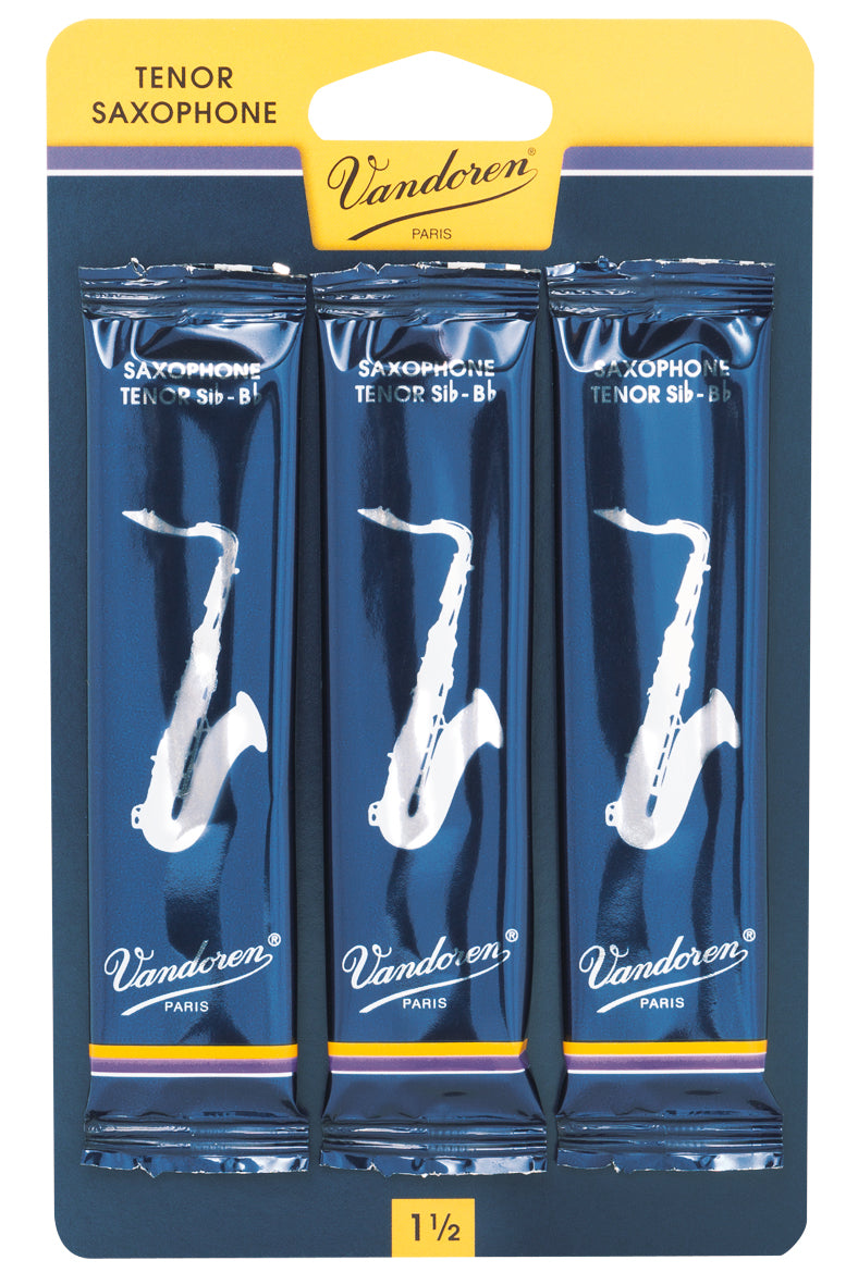 Vandoren Bb Tenor Saxophone Reeds (Triple Pack)