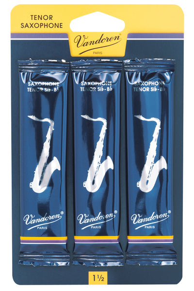 Vandoren Bb Tenor Saxophone Reeds (Triple Pack)