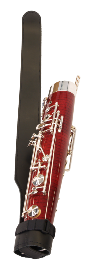 Kolbl Bassoon Seat Strap with Boot Cup - Leather