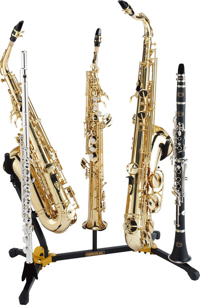 Hercules Saxophone & Flute & Clarinet Multi Stand