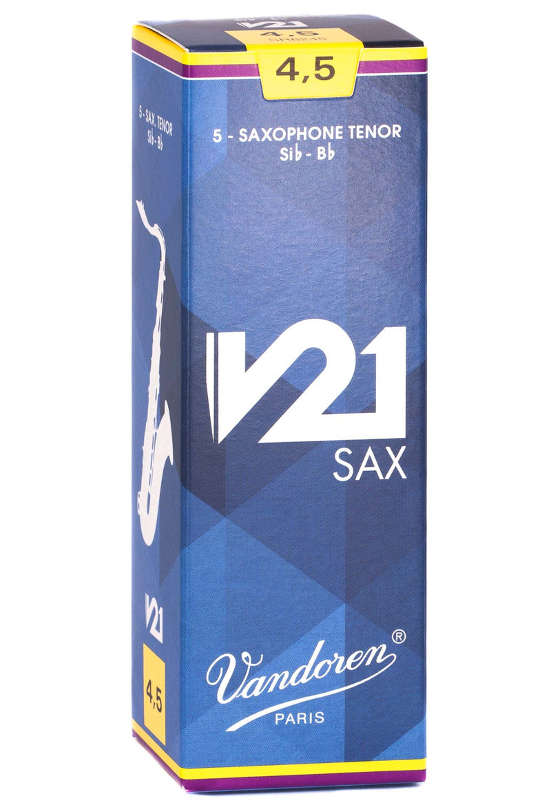 Vandoren V21 Bb Tenor Saxophone Reeds (5 Pack)
