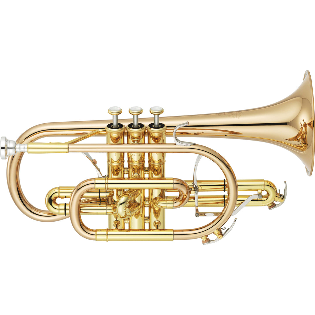 YAMAHA B♭cornet neo YCR8335S Yamaha YCR8335S Neo Cornet, Silver Plate | Gear4music
